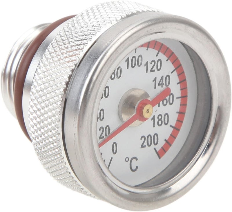 DAUERHAFT Oil Temperature Gauge, M20 X 1 5 Solid Construction, Easy Installation, 0 to 200?, Accurate and Oil Temperature Gauge for Motorcycles - Image 4